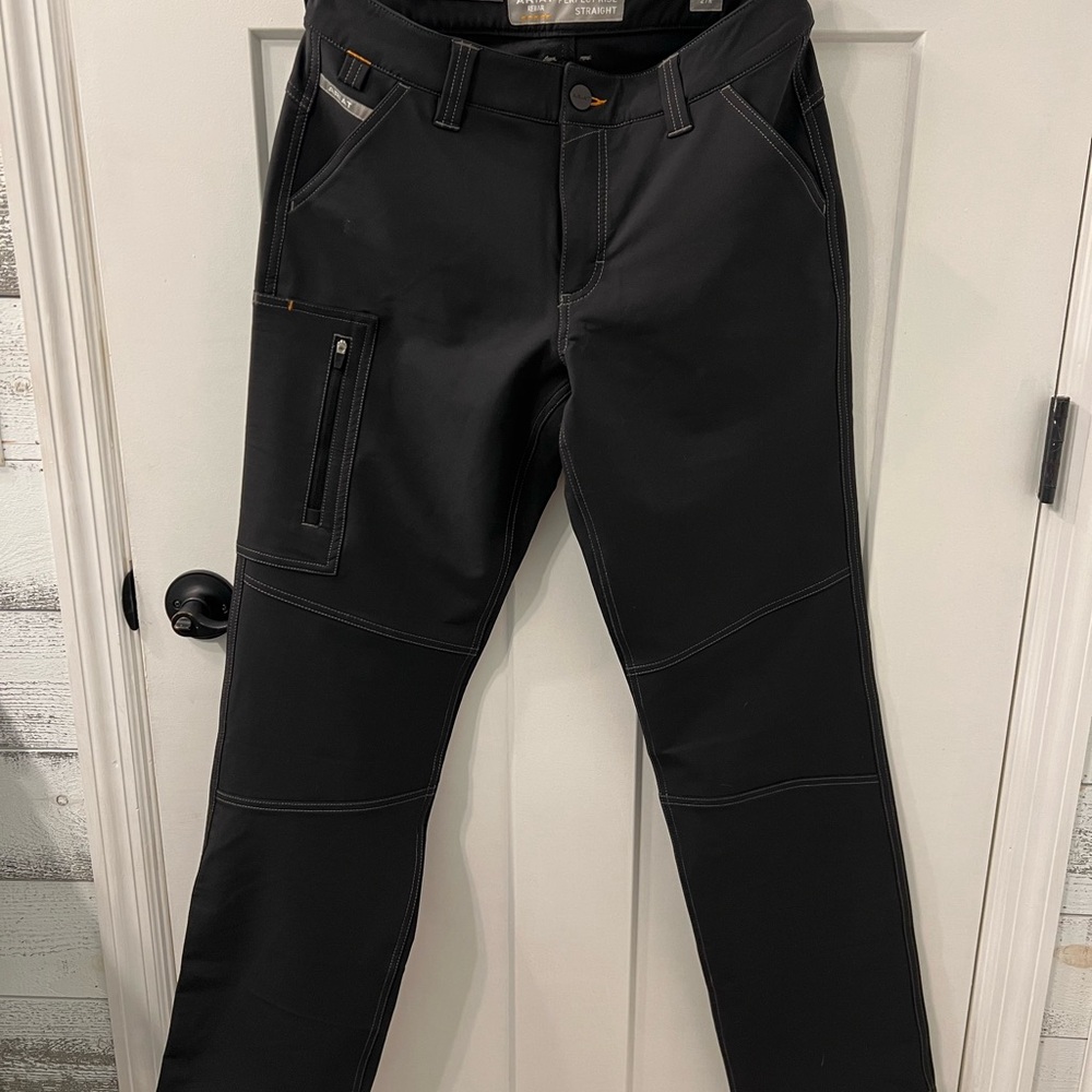 Men's Black Work Pants
